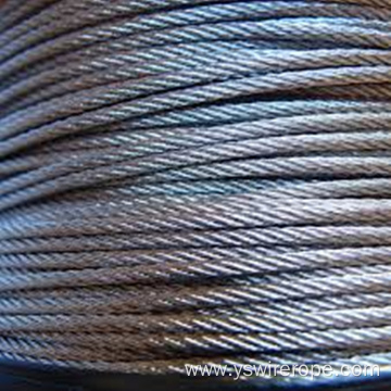 316 stainless steel wire rope 1x19 8.0mm